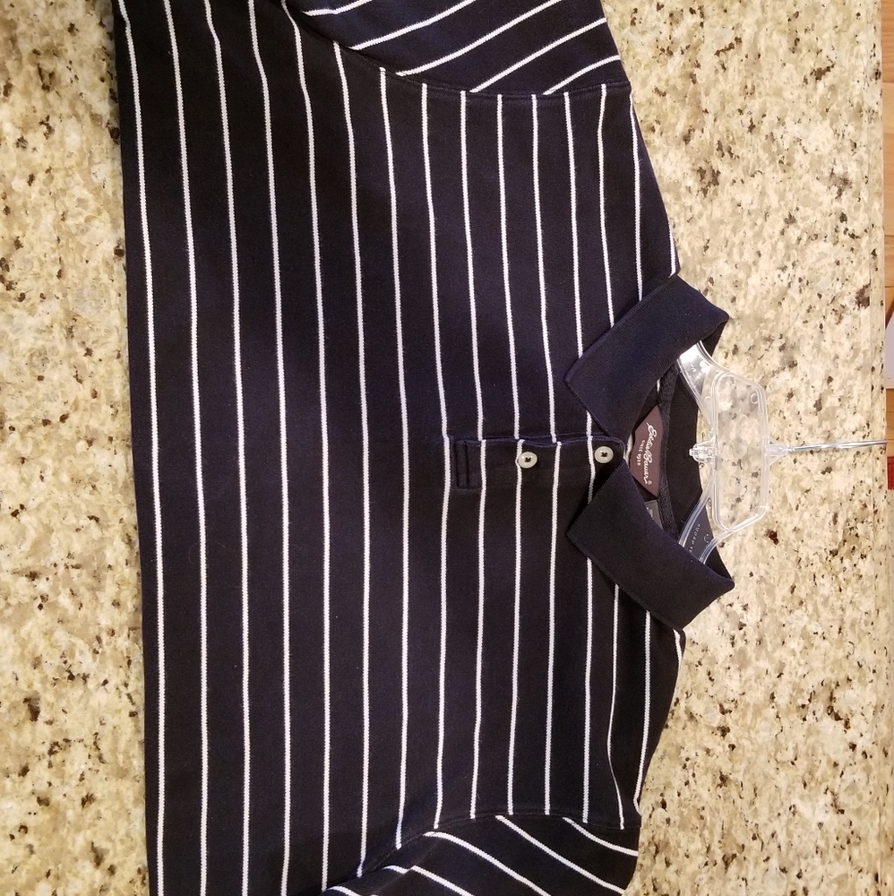 Eddie Bauer Men's Classic Striped Polo.
